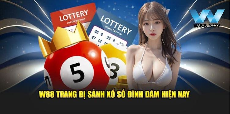 trang chủ 39 W88 trang bị sảnh xổ số đình đám hiện nay